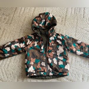 Camouflage Hooded Jacket 2T reversible